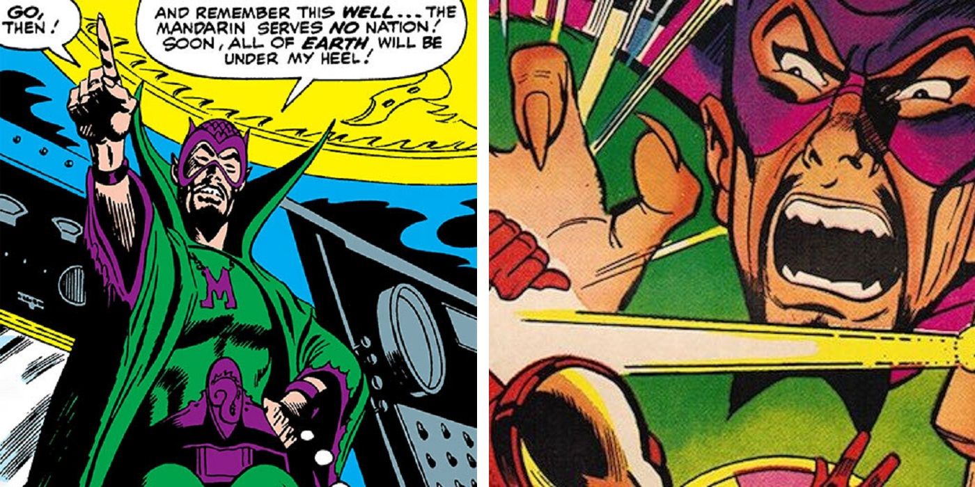 Las 10 primeras apariciones del Mandarín (en orden cronológico)