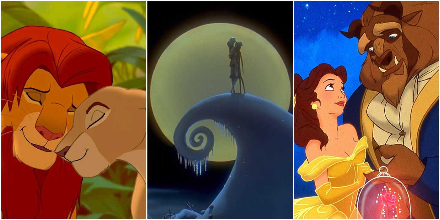Los 10 romances más icónicos de Disney, clasificados