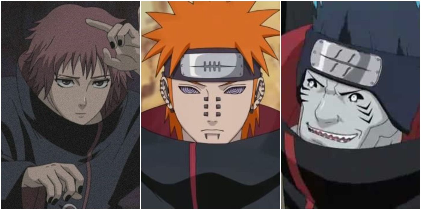 Naruto: Cada miembro de Akatsuki, clasificado por su madurez