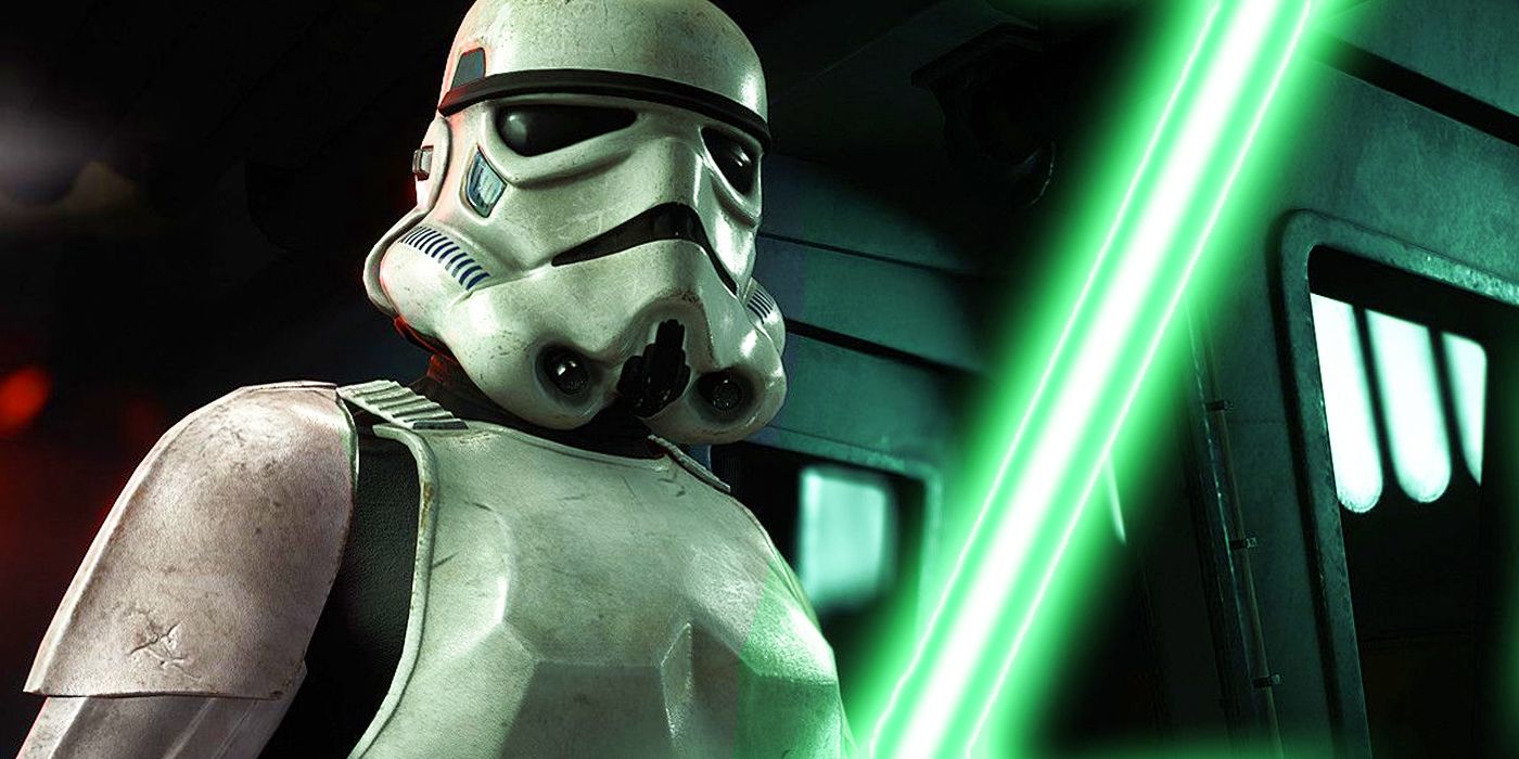 ¿Quién es el soldado de asalto de Star Wars con un sable láser Jedi - y cómo lo consiguió?