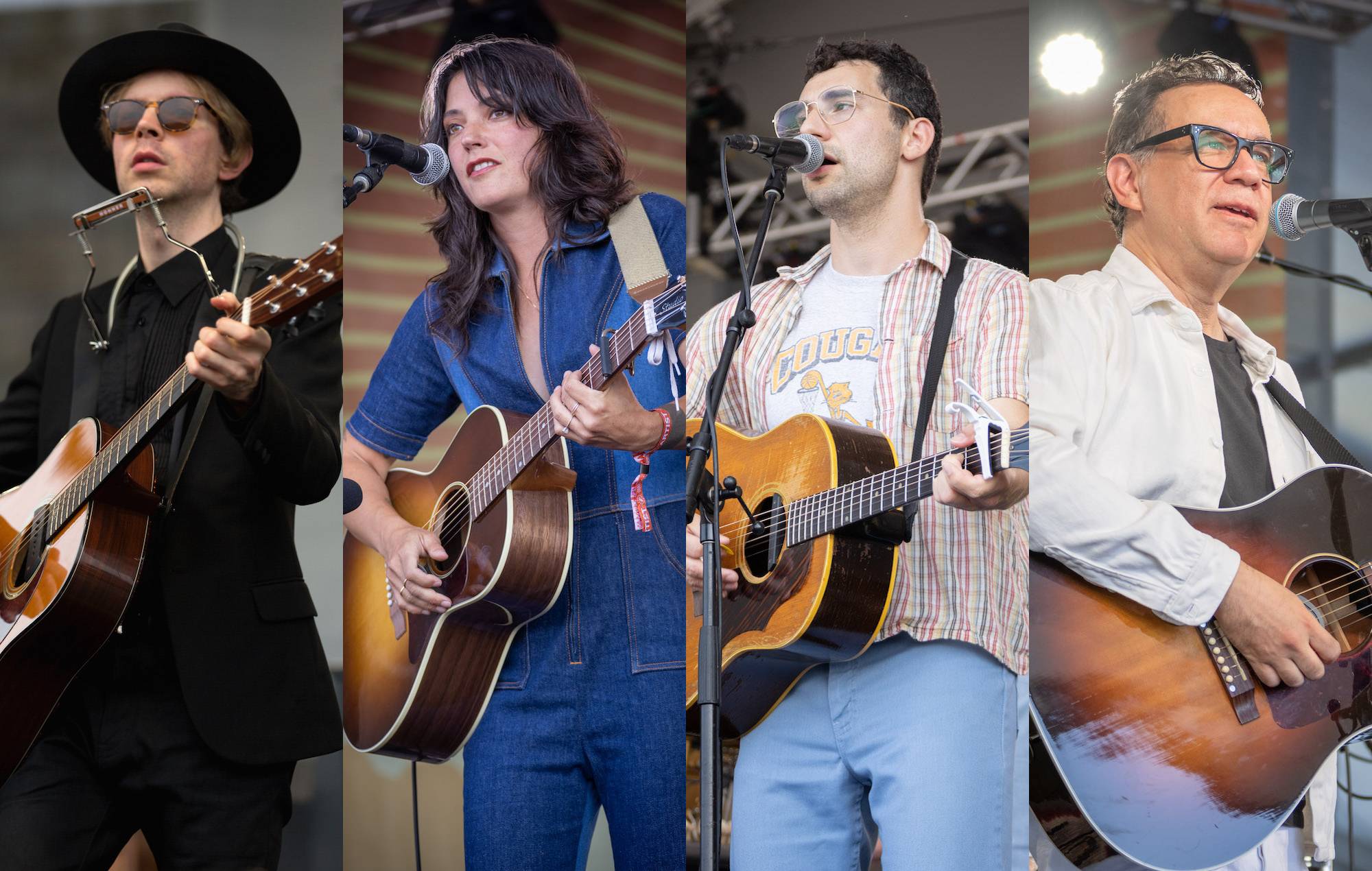 Sharon Van Etten, Jack Antonoff y Fred Armisen se unen a Beck en el escenario del Newport Folk Festival