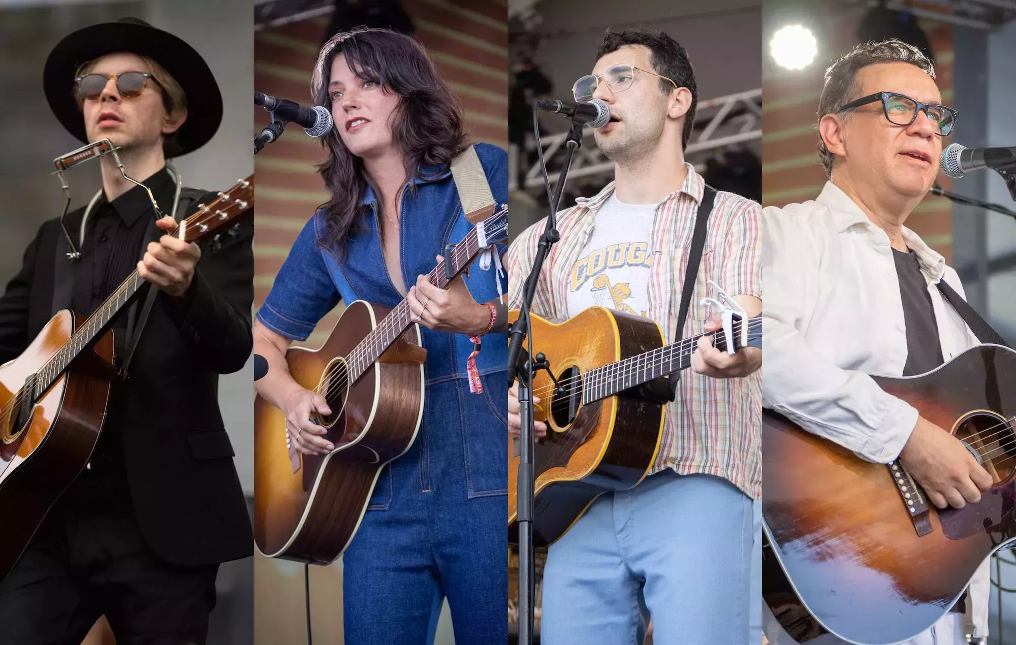 Sharon Van Etten, Jack Antonoff y Fred Armisen se unen a Beck en el escenario del Newport Folk Festival