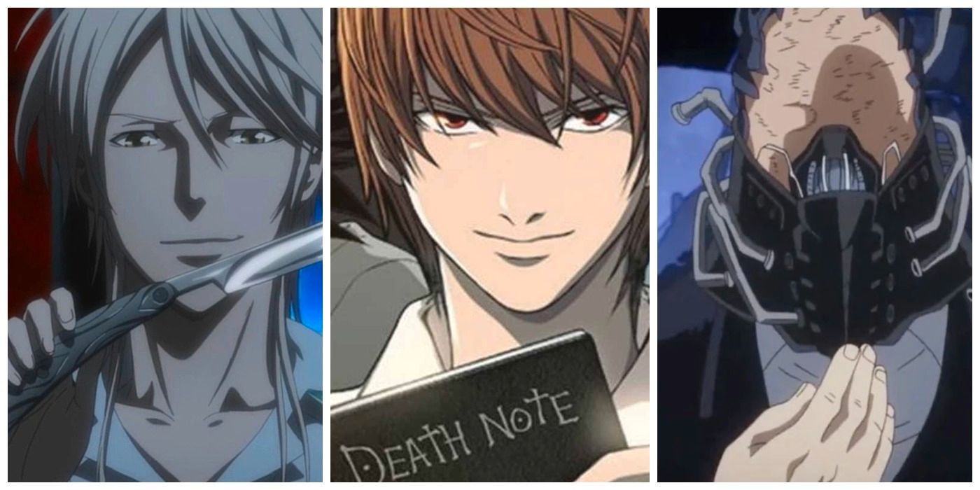 10 villanos de anime que nunca deberían poner sus manos en una Death Note