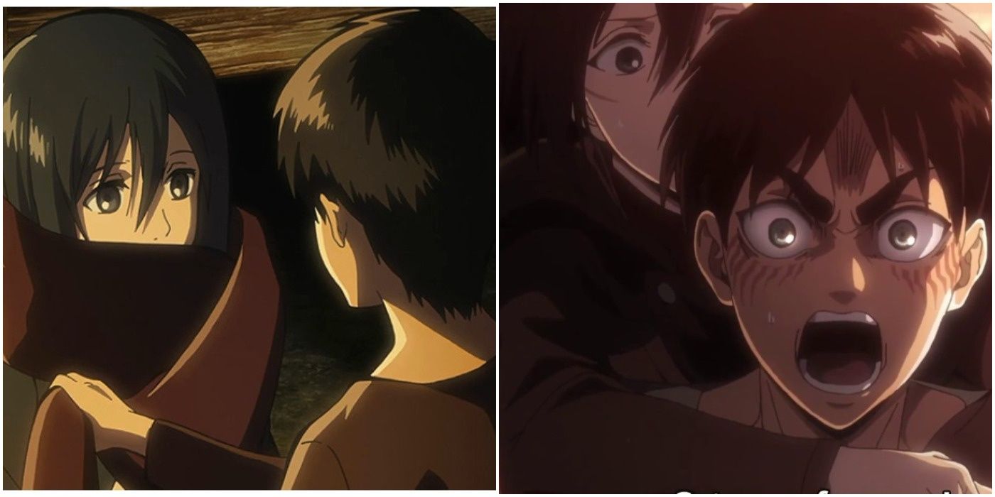 Attack On Titan: 10 veces que Eren demostró que amaba a Mikasa