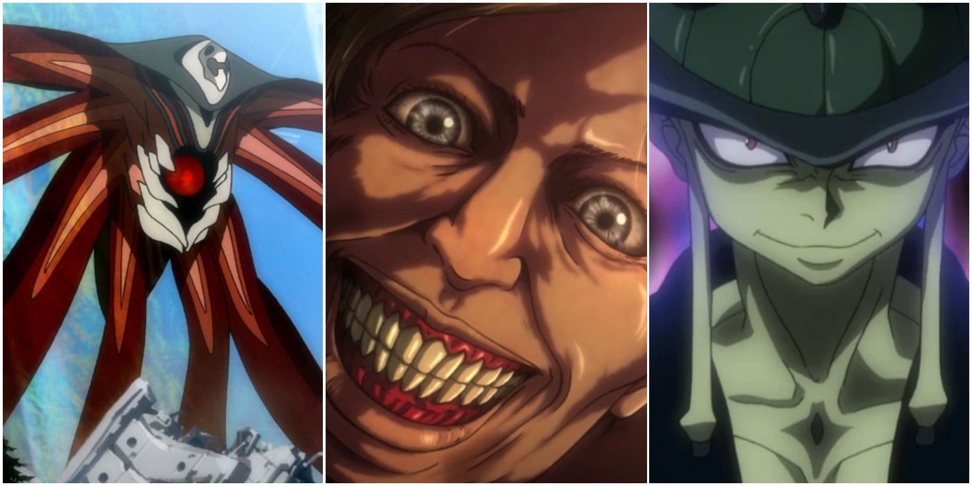Attack On Titan: 10 villanos de anime más espeluznantes que los titanes