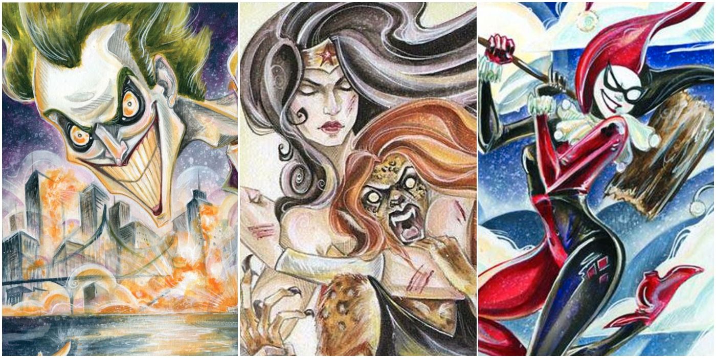 Batman Como Justicia y otras 9 cartas de la baraja de Tarot de DC, clasificadas por la precisión de los personajes