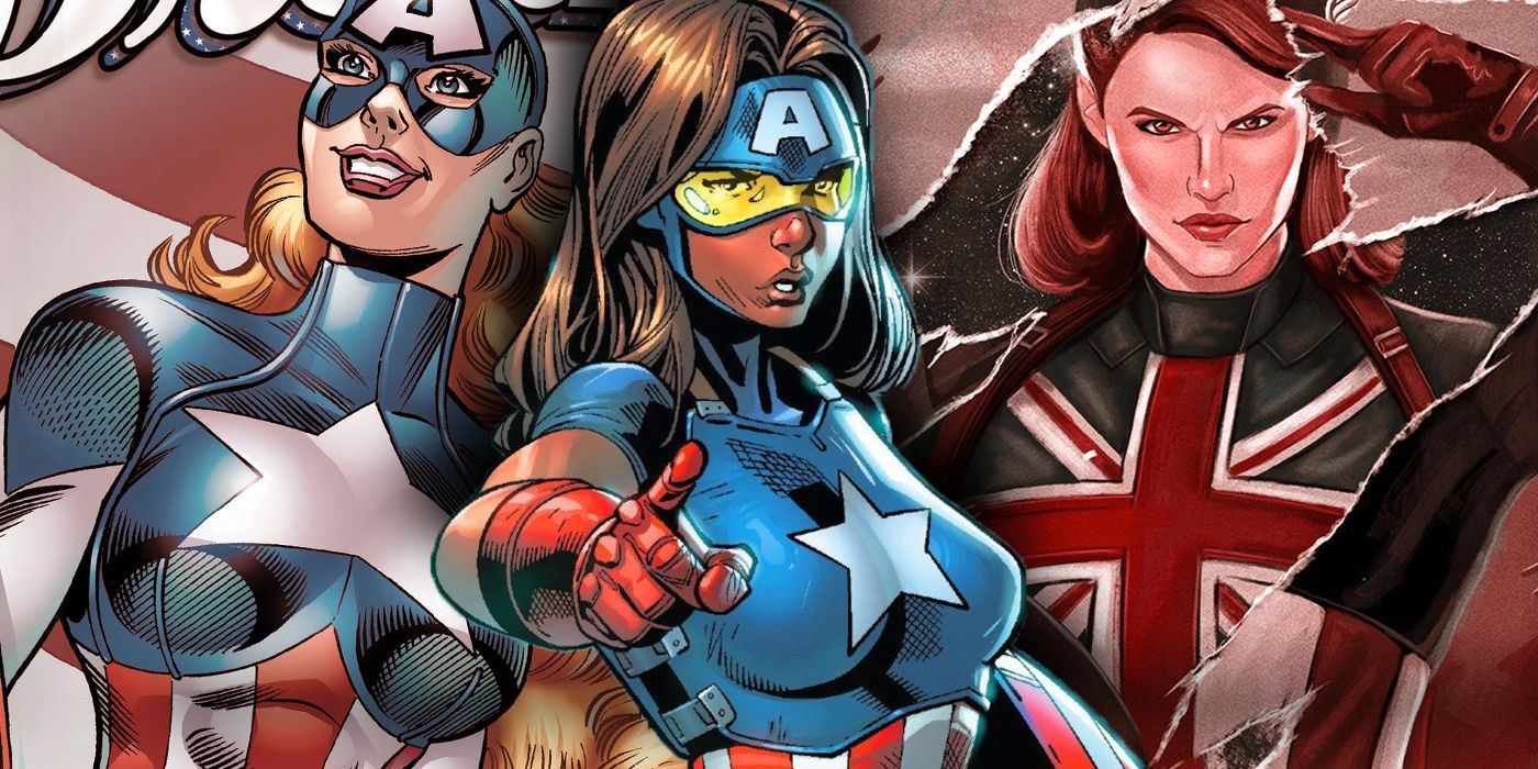 Capitán América: Todas las mujeres que han empuñado el icónico escudo