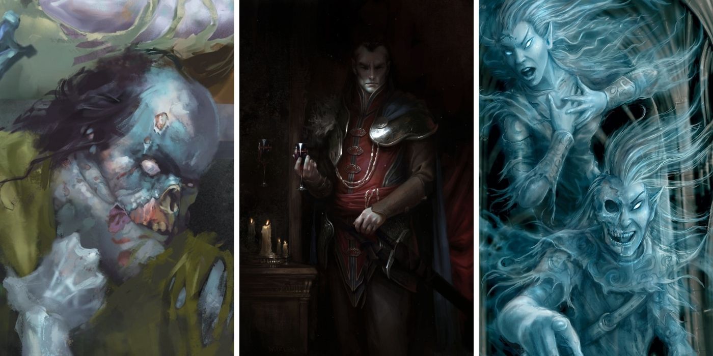 D&amp;D: 10 monstruos de tipo no muerto que dan problemas a los jugadores