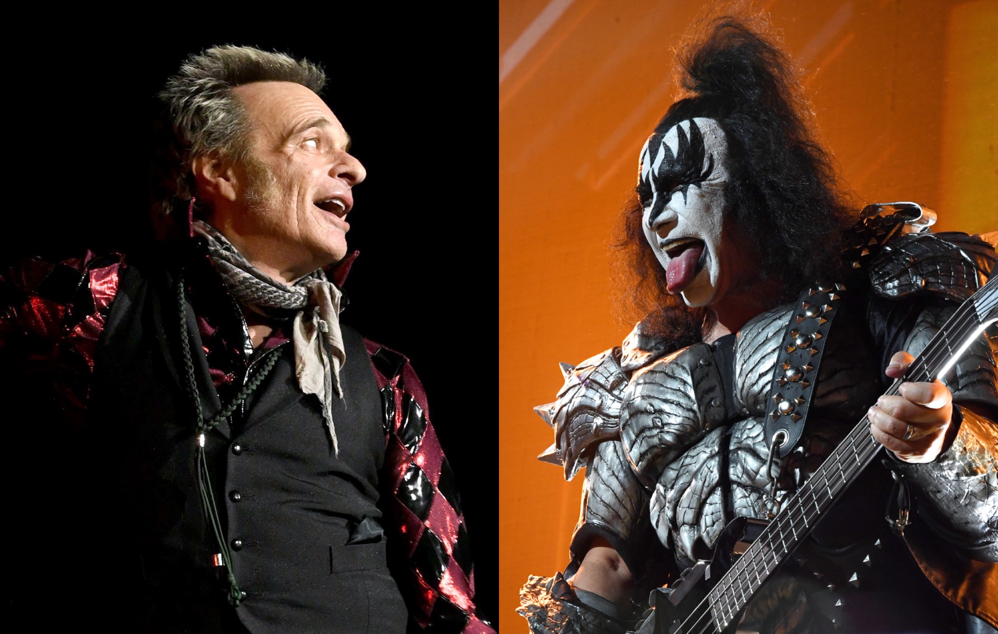 David Lee Roth se pone el dedo corazón ante los insultos de Gene Simmons