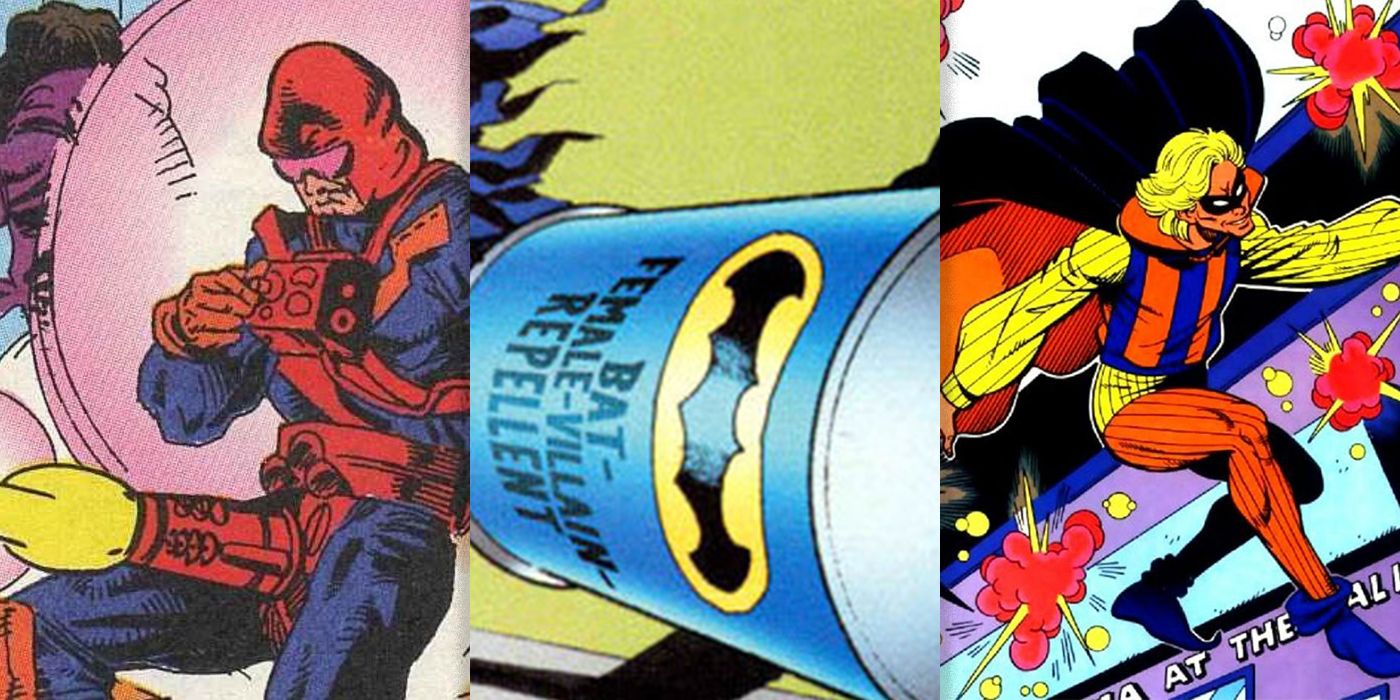 DC: Los 10 artilugios más inútiles utilizados en los cómics