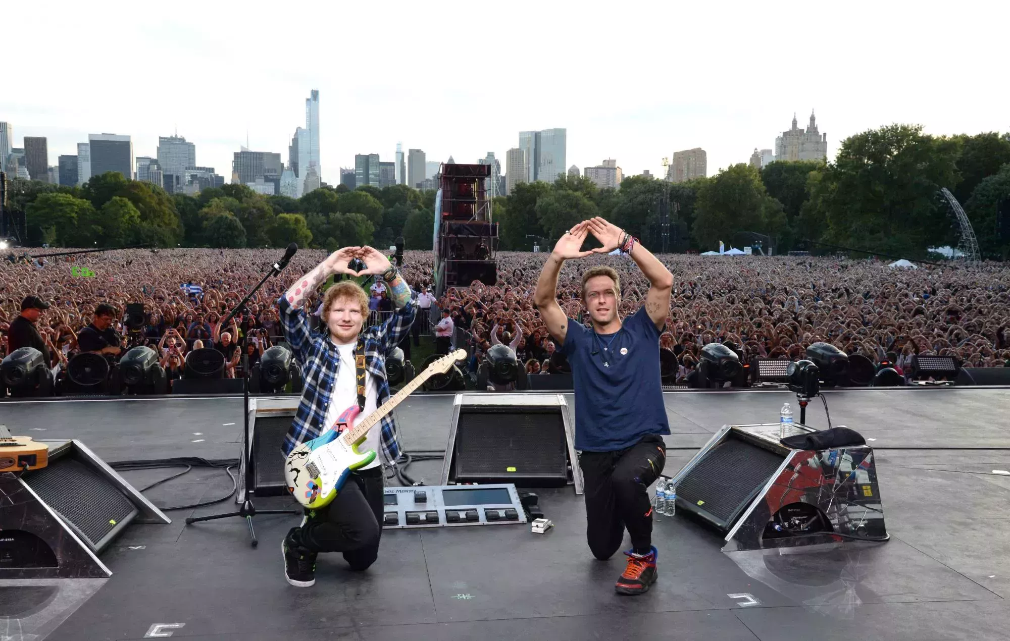 Ed Sheeran y Coldplay figuran entre los cabezas de cartel del Global Citizen Live 2021