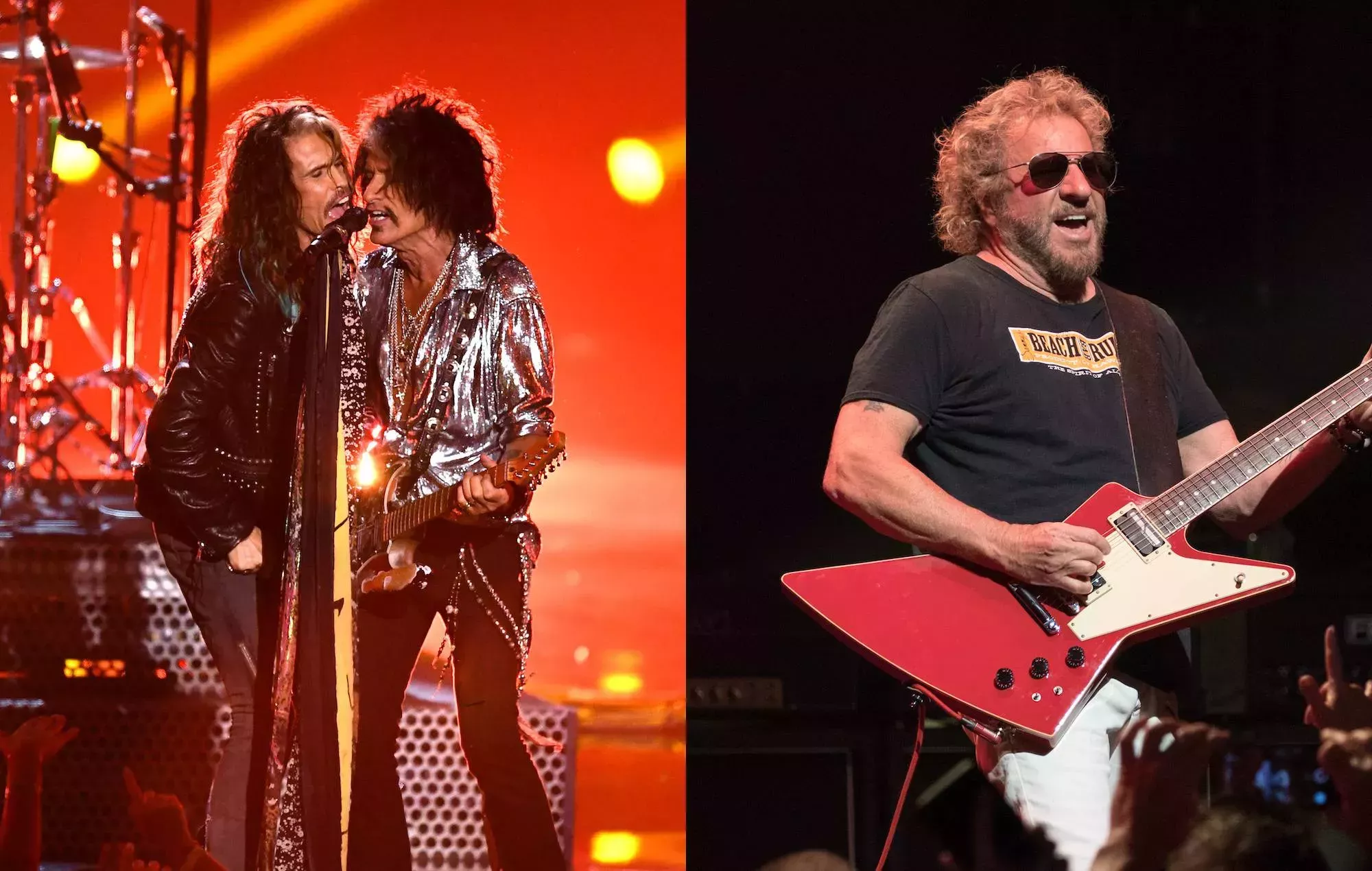 Joe Perry dice que Aerosmith consideró sustituir a Steven Tyler por Sammy Hagar