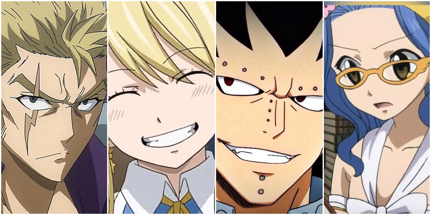 Los miembros del gremio de Fairy Tail, clasificados por su madurez