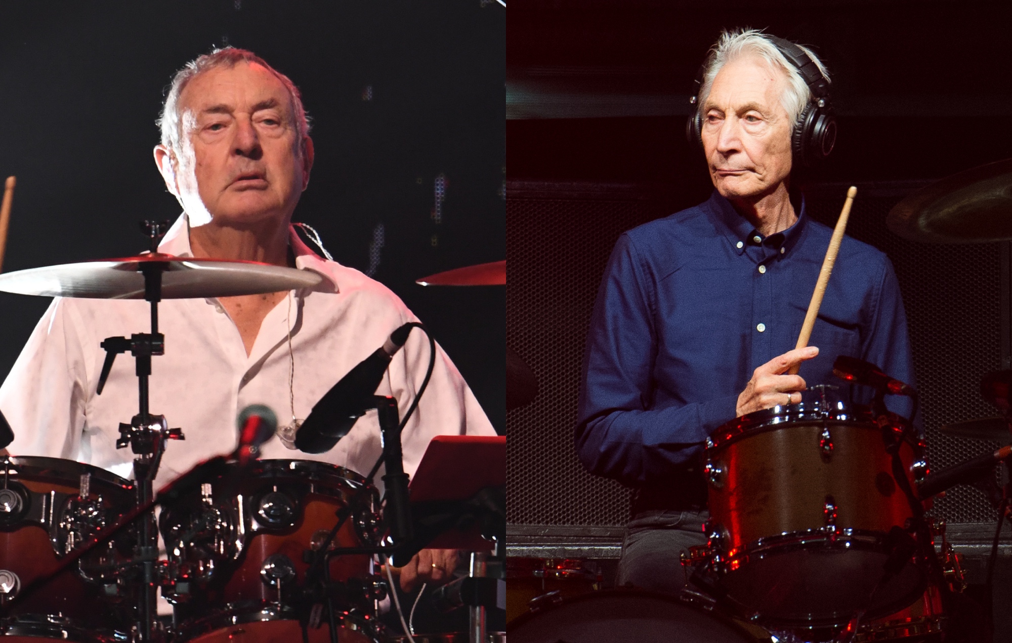 Nick Mason, de Pink Floyd, elogia a Charlie Watts como "posiblemente el más infravalorado de los grandes bateristas del rock'n'roll"