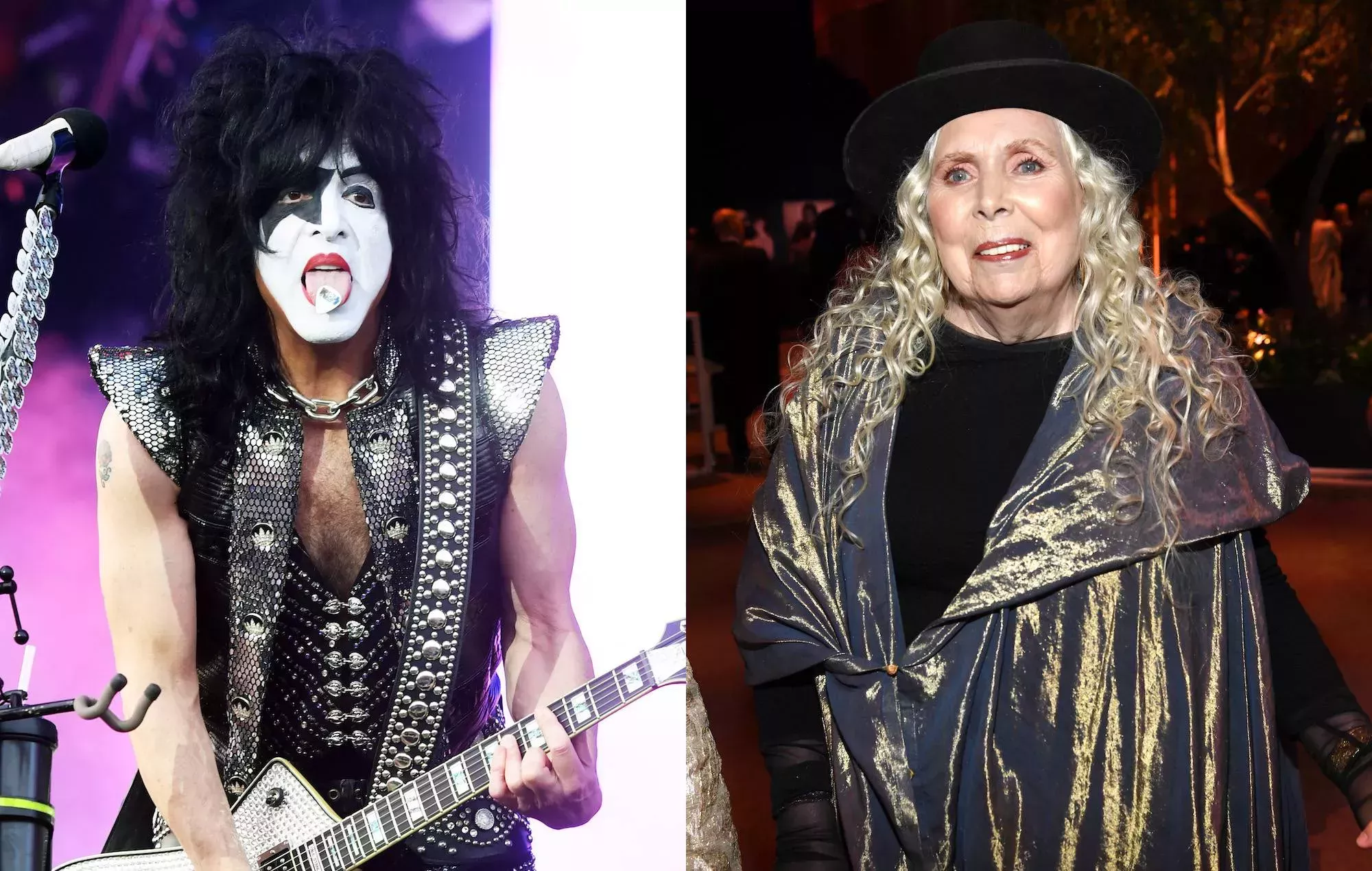 Paul Stanley dice que Joni Mitchell tiene una máquina de pinball de KISS