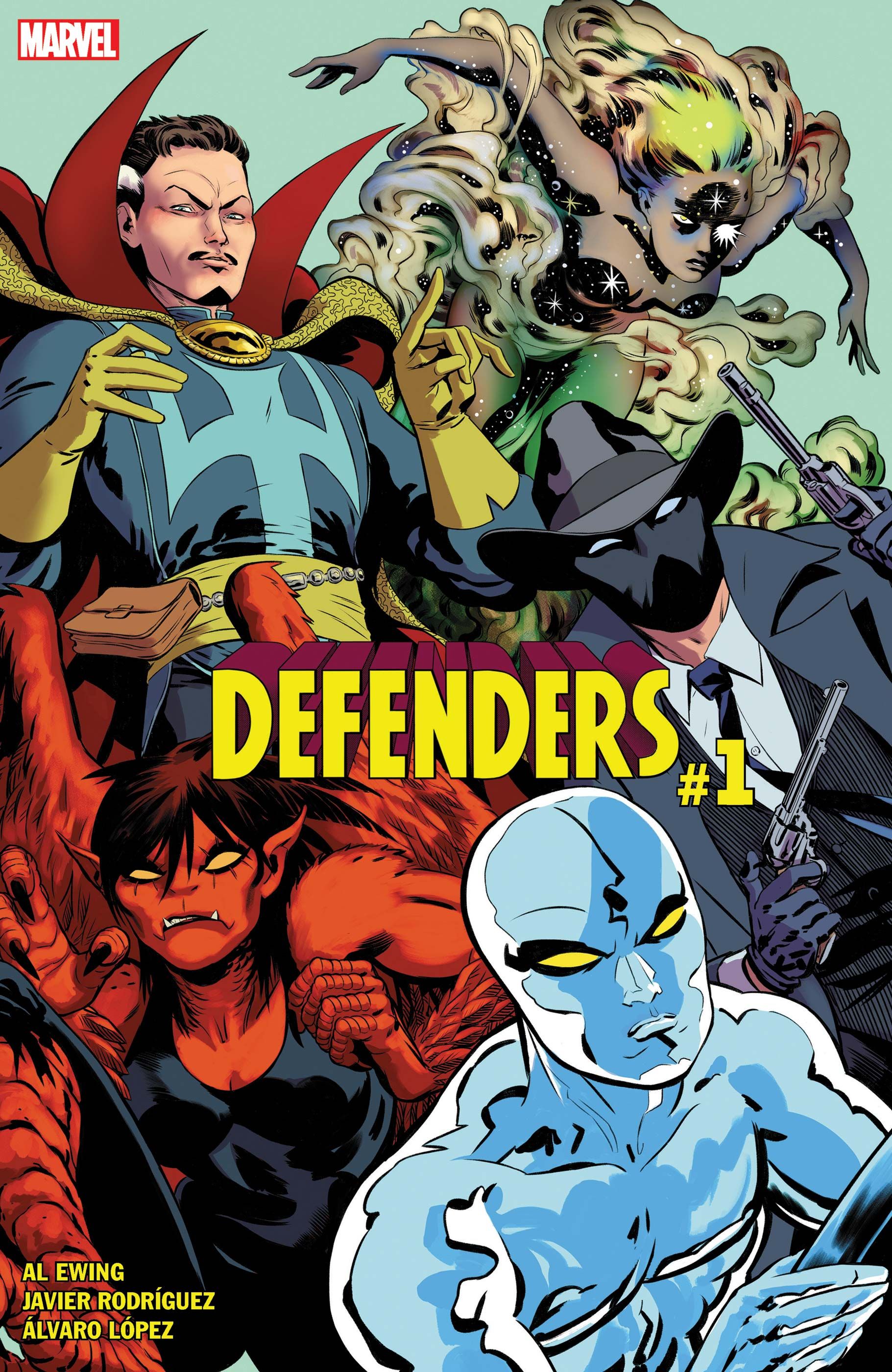 The Defenders #1 estrena su lista de equipos eléctricos y poco convencionales