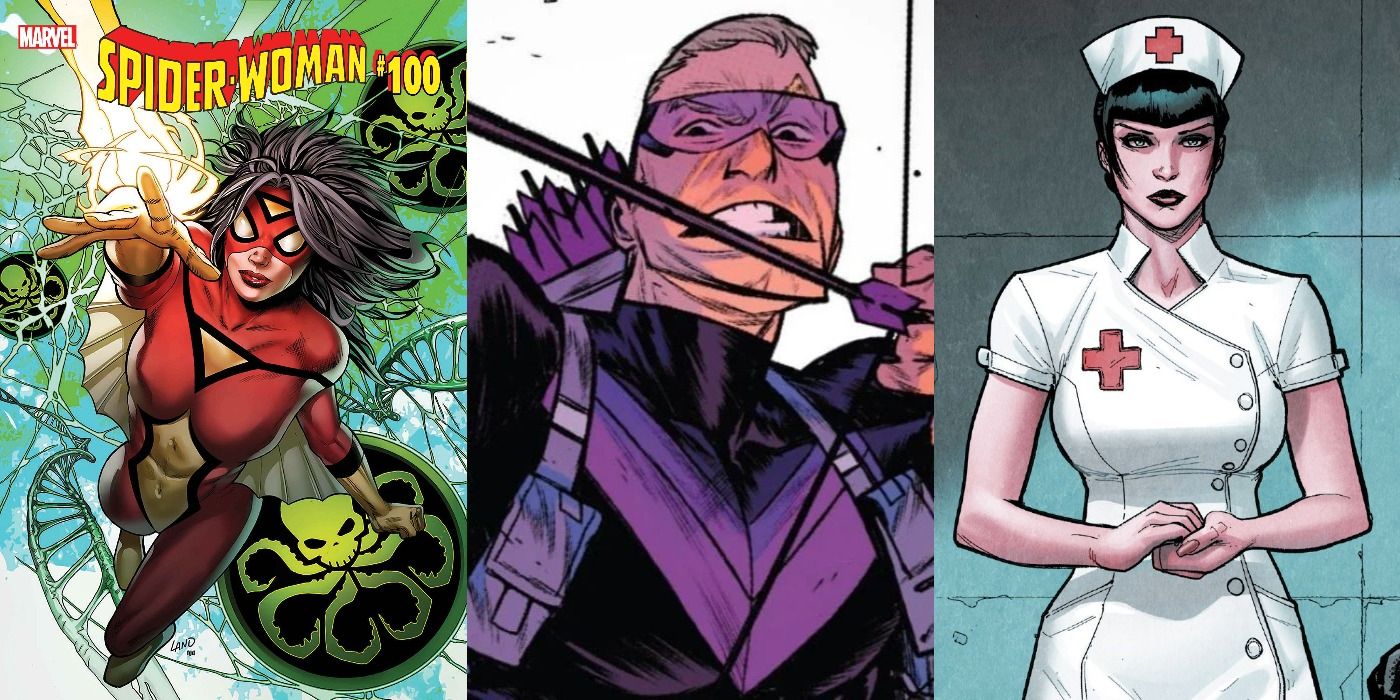 10 de las relaciones pasadas de Ojo de Halcón