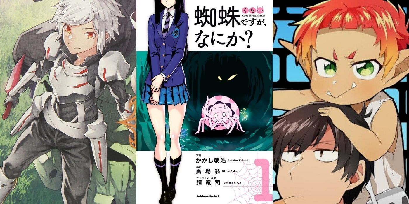 Así que soy una araña, ¿y qué? y otros 9 mangas de juegos de rol de mazmorras que hay que leer