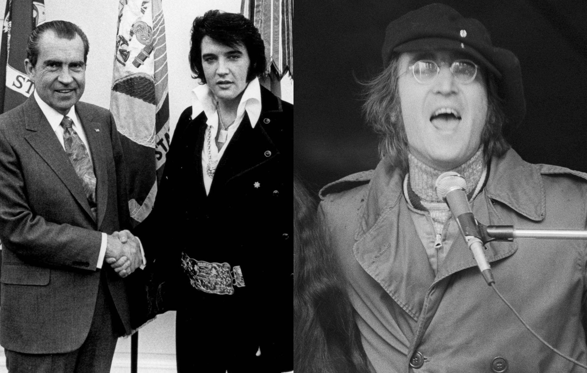 Bob Harris dice que Richard Nixon pidió a Elvis Presley que espiara a John Lennon