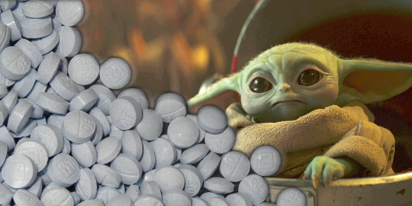 El Mandaloriano: La policía detiene un muñeco de Yoda lleno de fentanilo