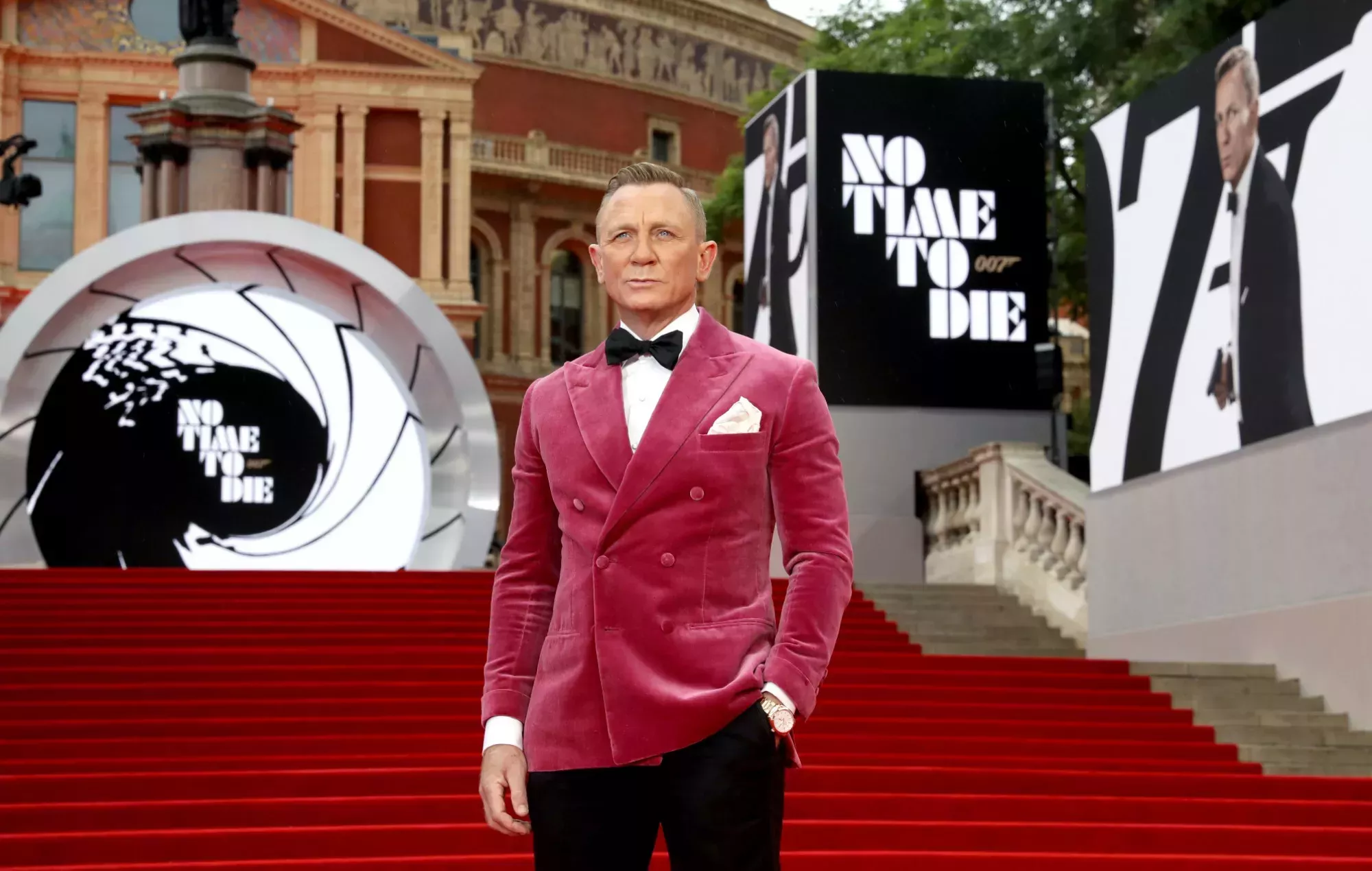 Estreno de 'No Time To Die': Daniel Craig llega a Londres para el último arco de Bond