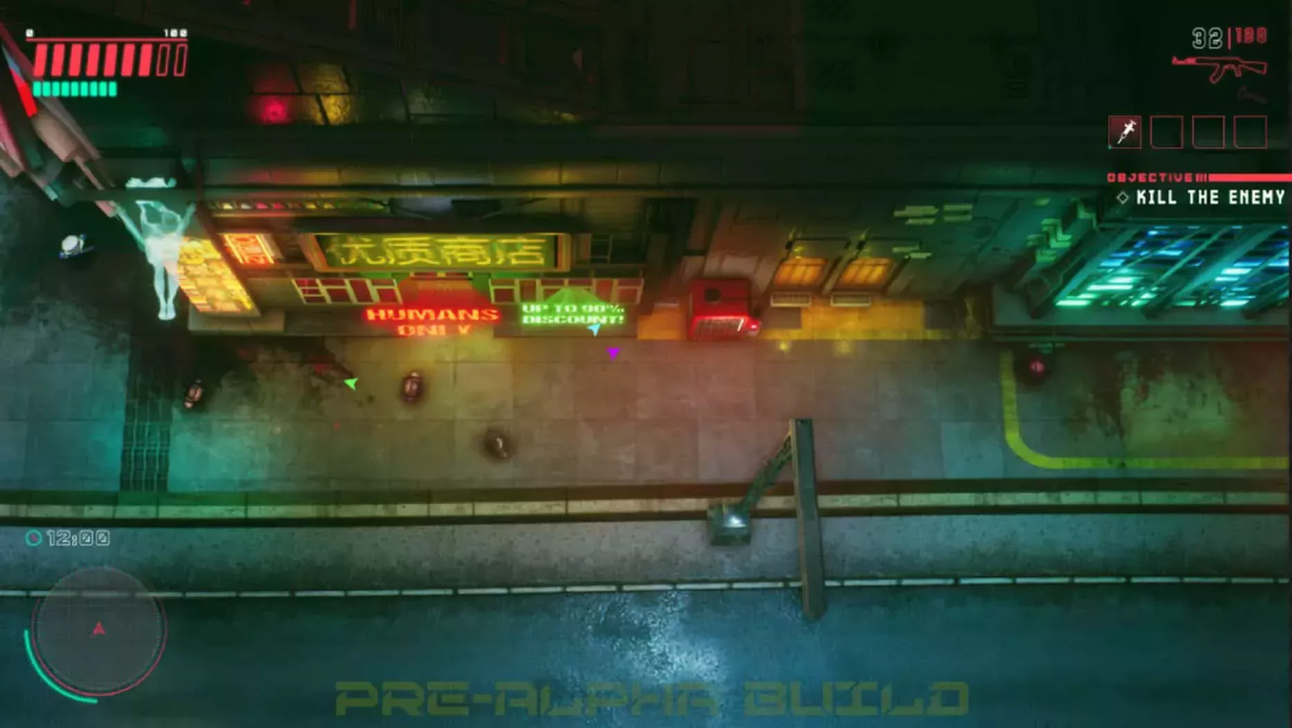 Glitchpunk combina Grand Theft Auto 2 con un oscuro futuro ciberpunk