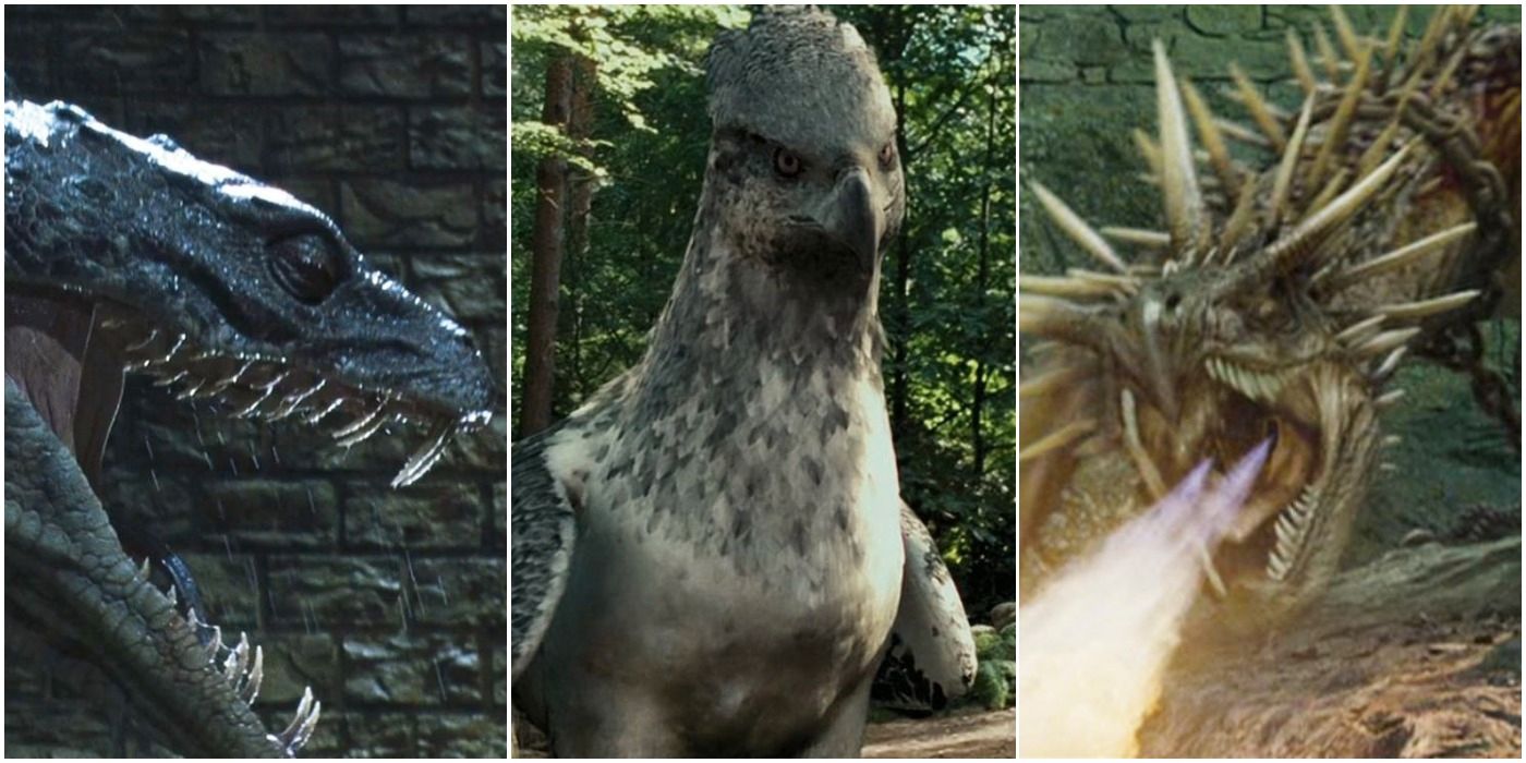 Harry Potter: Las 10 criaturas mágicas más poderosas mostradas en las películas, clasificadas