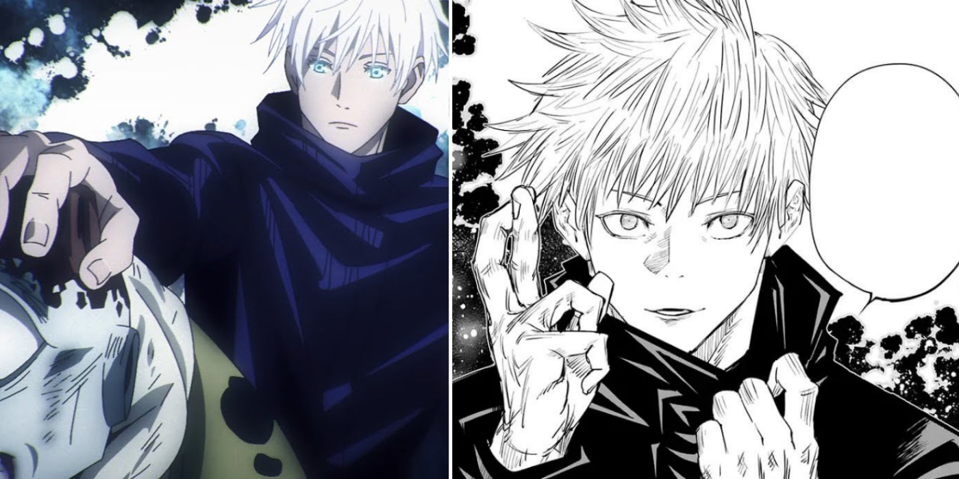 Jujutsu Kaisen: 10 maneras en que Satoru Gojo es diferente en el manga