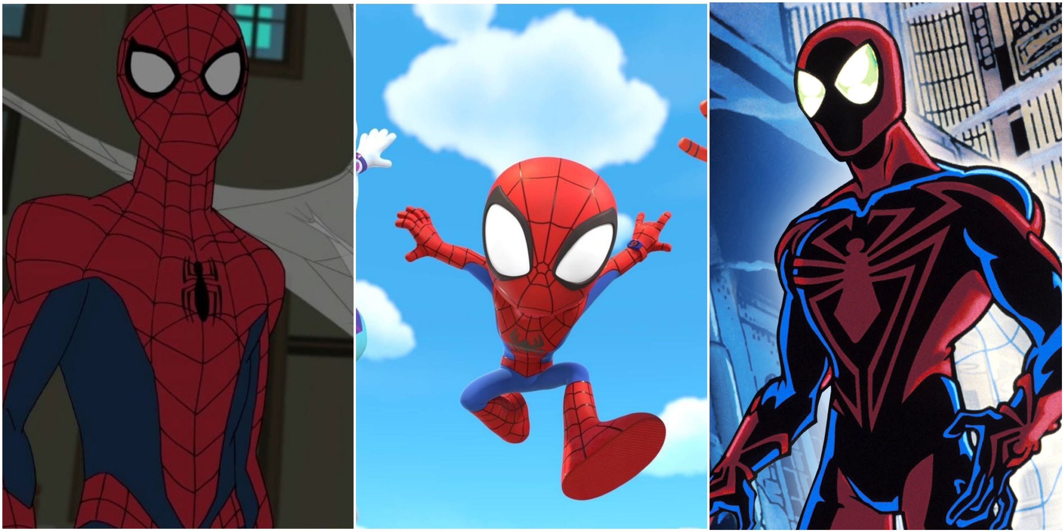 Las 10 mejores series de animación de Spiderman, clasificadas según IMDb