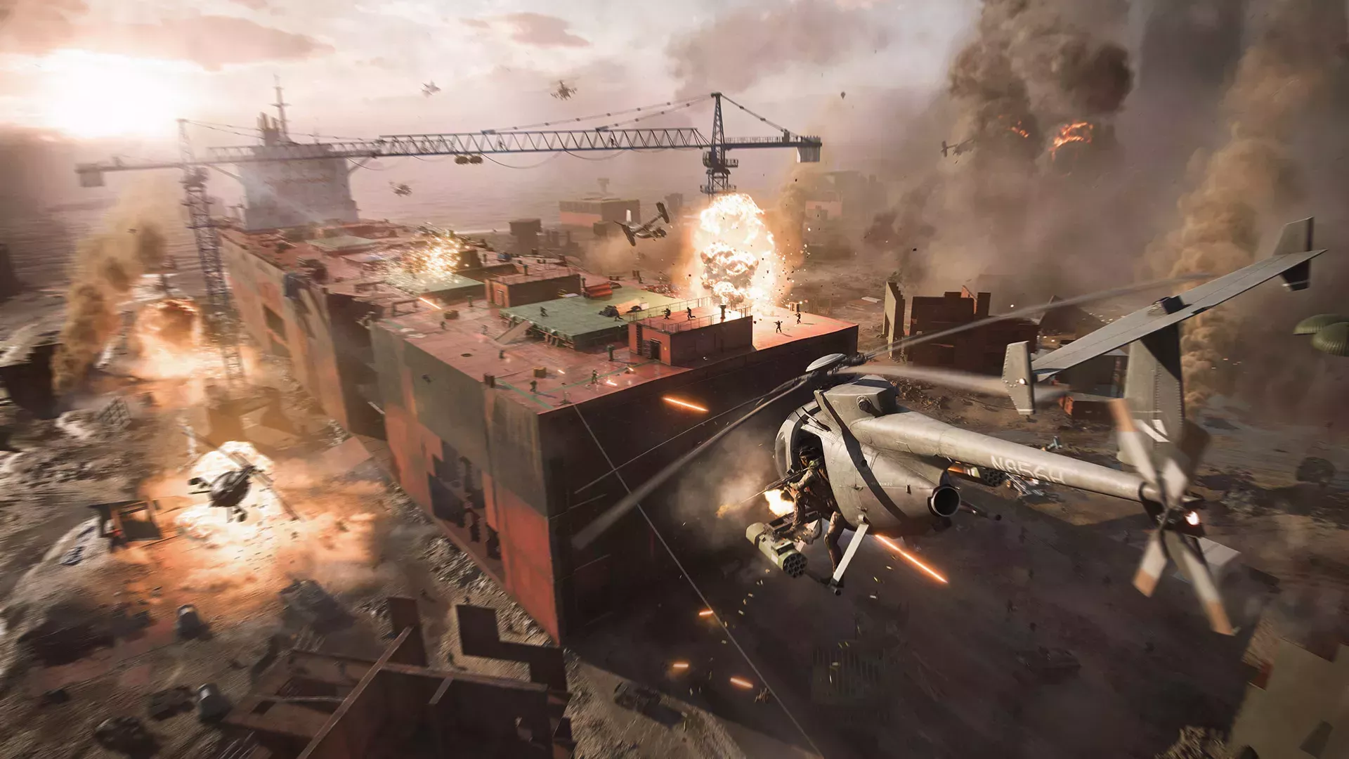 Las imágenes de Battlefield 2042 muestran más especialistas en más mapas 