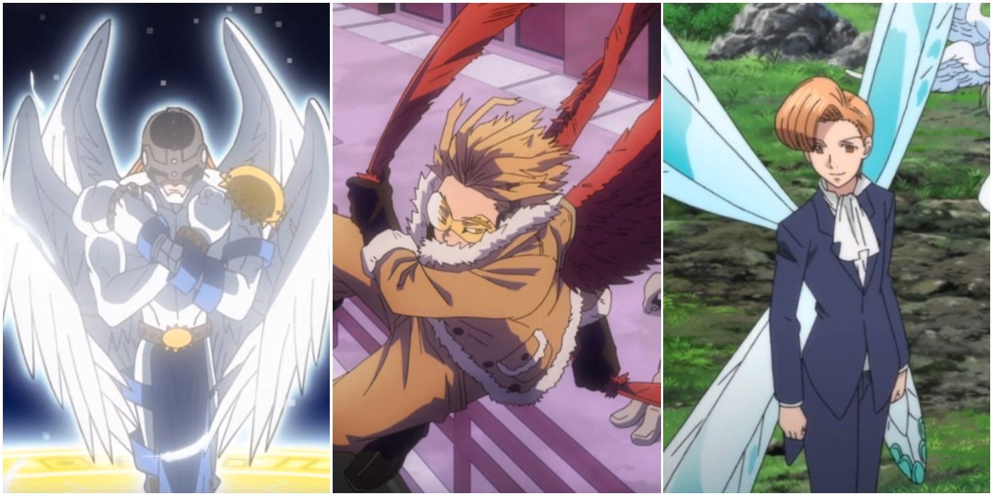 MHA: Hawks y otros 9 héroes alados del anime con el poder de volar