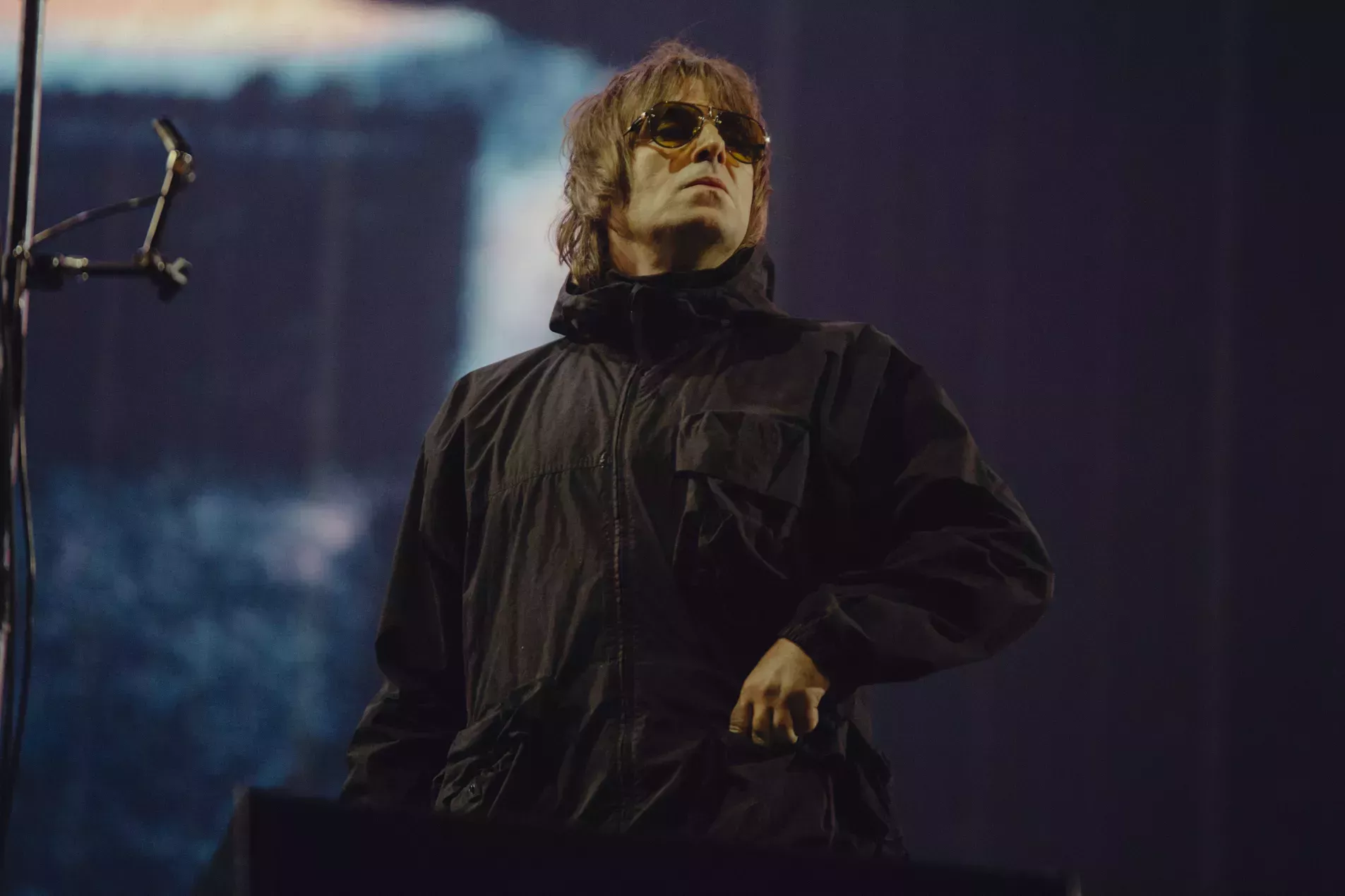 Mira cómo Liam Gallagher cierra la primera noche del festival de la Isla de Wight con los clásicos de Oasis