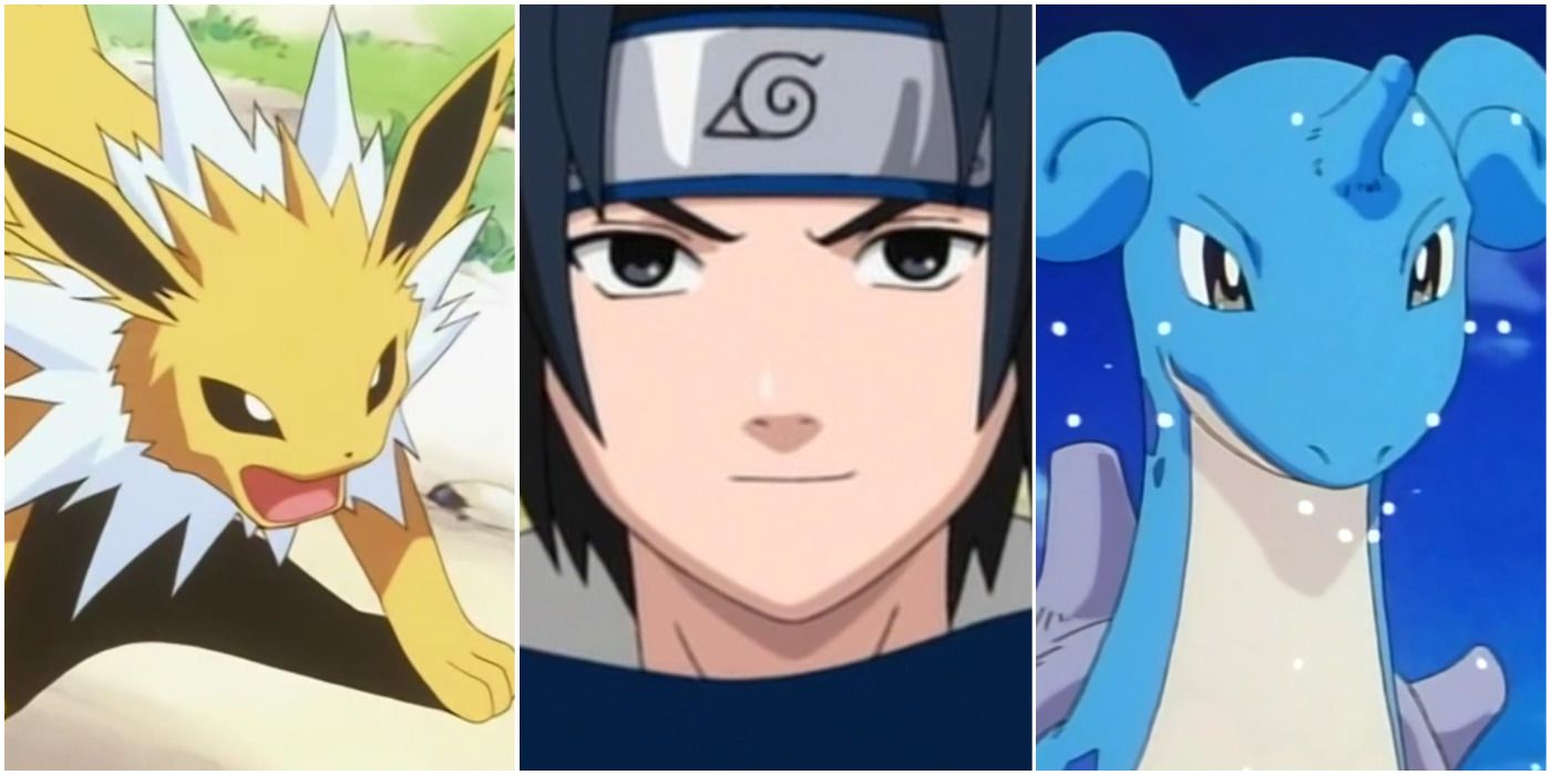 Naruto: 5 Pokémon de la región de Kanto que Sasuke querría en su equipo (y 5 que dejaría pasar)