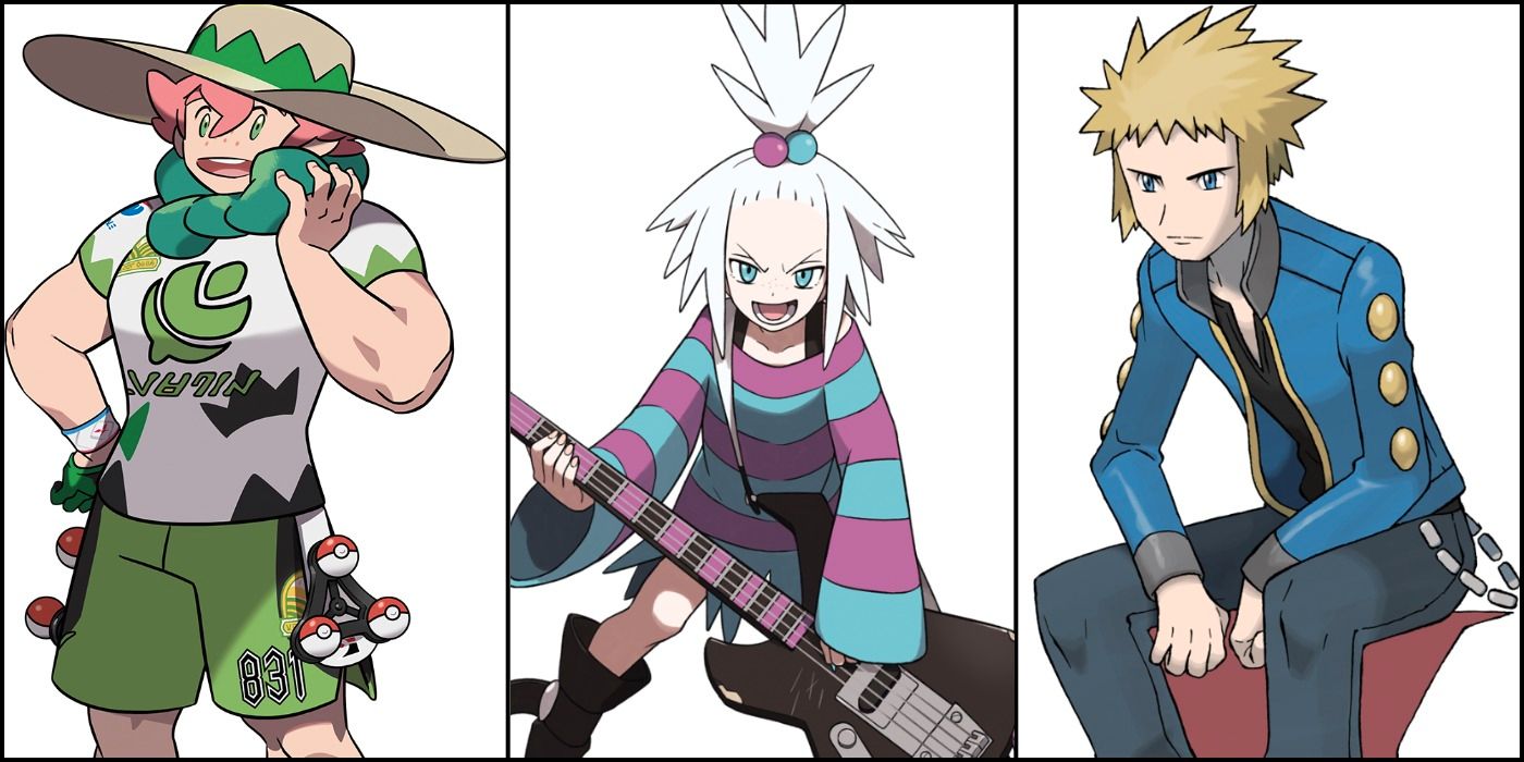 Pokémon: 5 líderes de gimnasio con los que nos gustaría salir (y 5 con los que no)