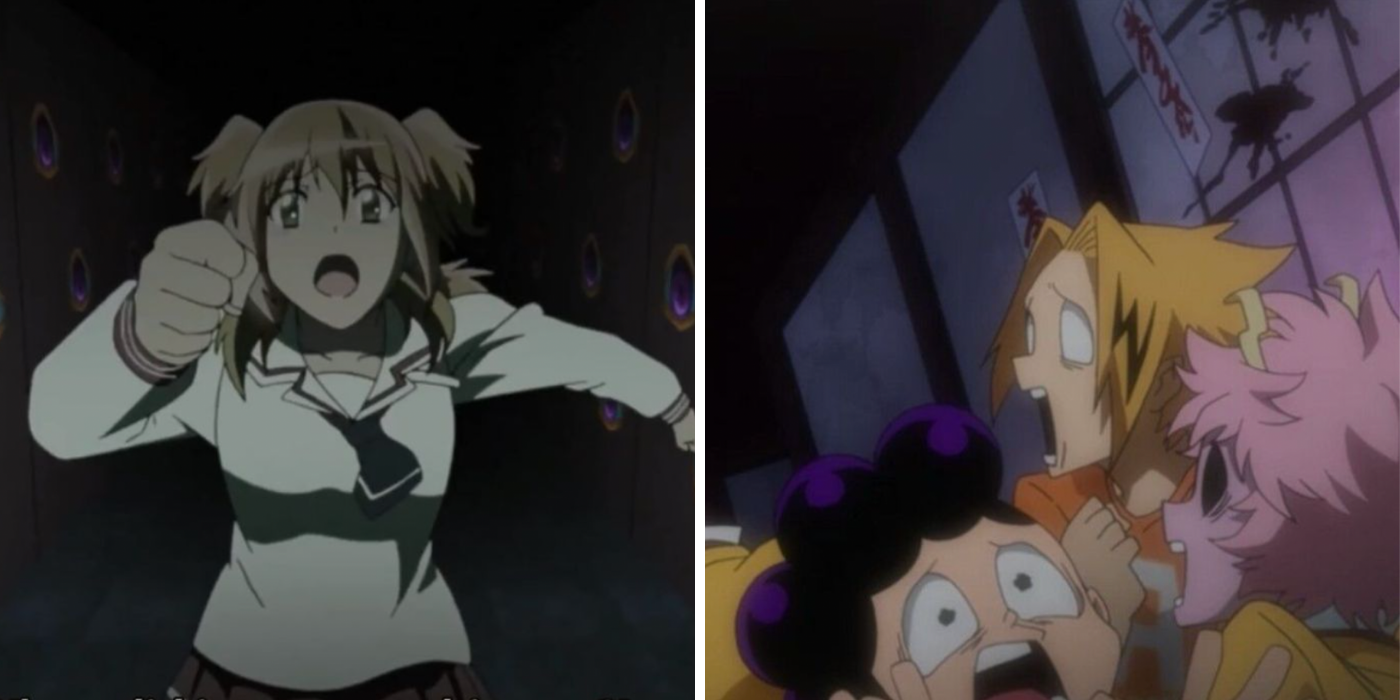 10 casas embrujadas de festivales escolares de anime que obtienen un sobresaliente por su esfuerzo