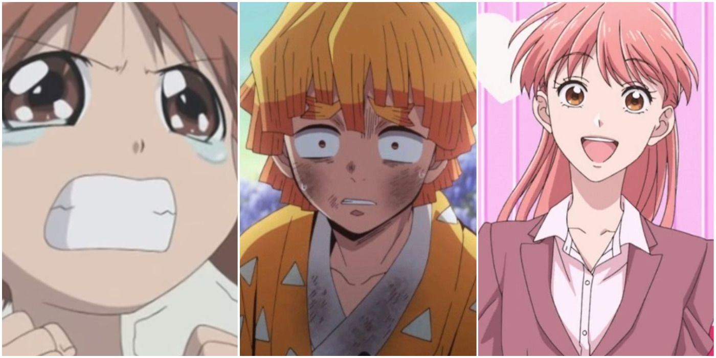 10 personajes de anime que se asustan con demasiada facilidad