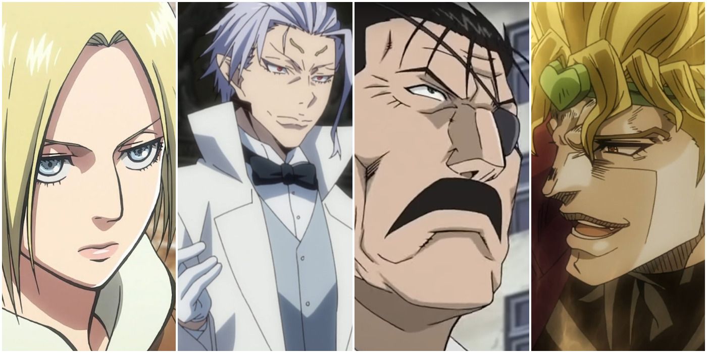 5 villanos de anime exaltados (y 5 que mantienen la calma)