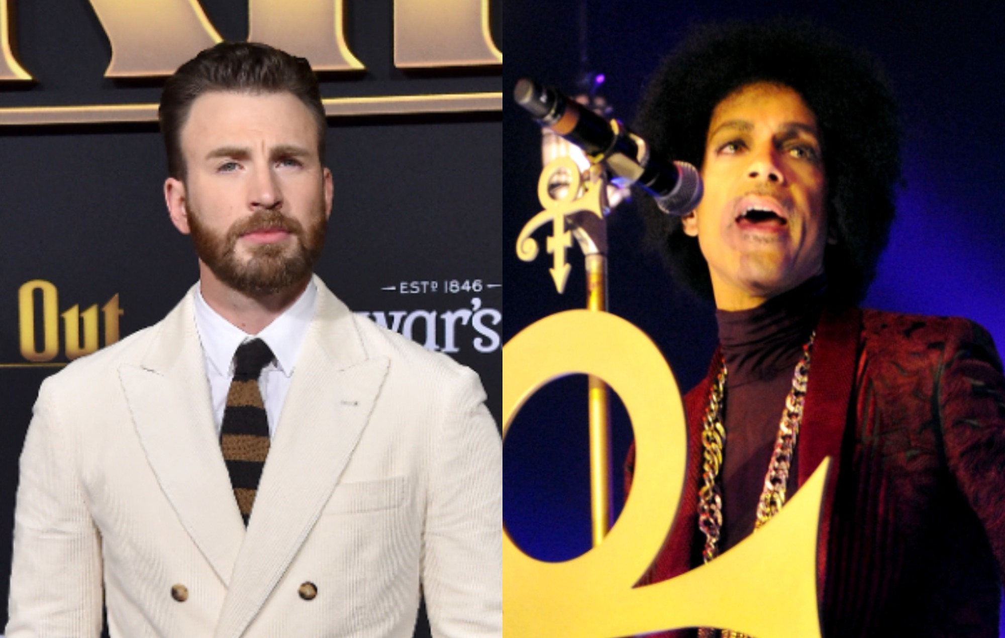 Chris Evans comparte una versión al piano del clásico de Prince 'Purple Rain'