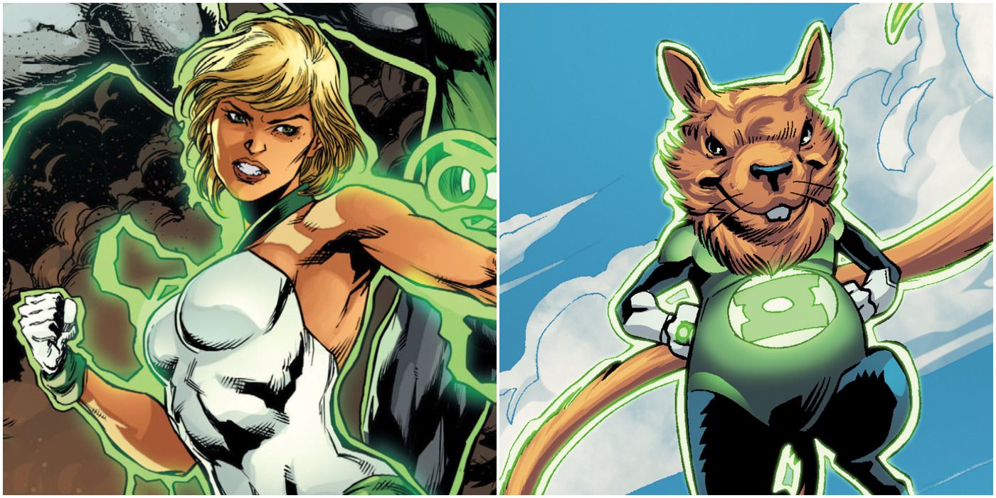 DC: 8 Green Lanterns fuertes que empezaron siendo débiles