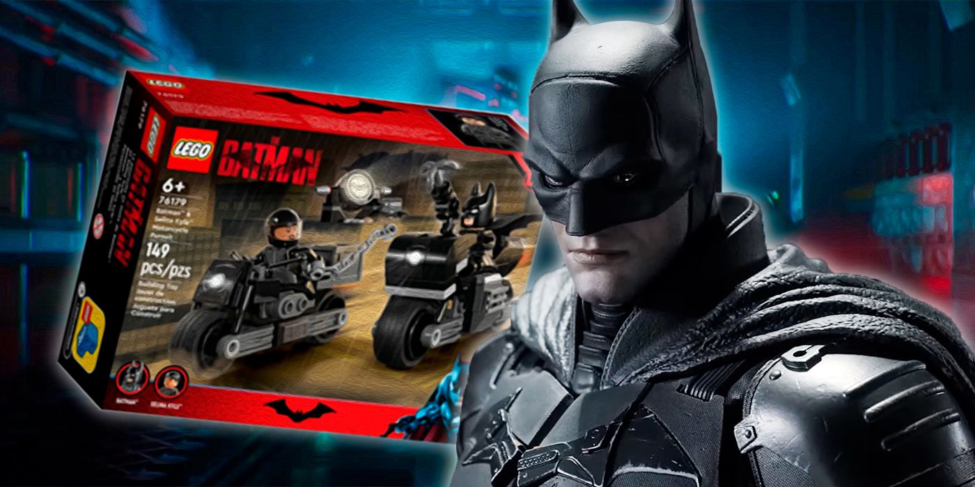 El set de LEGO de Batman revela una importante persecución de Catwoman en moto