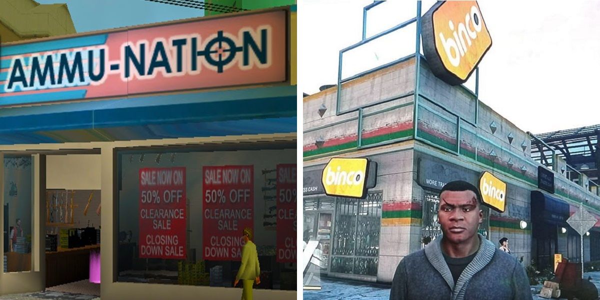 Grand Theft Auto: 10 negocios ficticios más icónicos de la serie