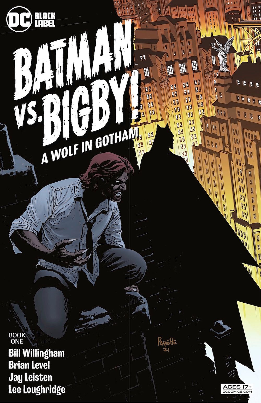 Hermoso Batman vs Bigby: Un lobo en Gotham #1 se vuelve un poco demasiado sombrío