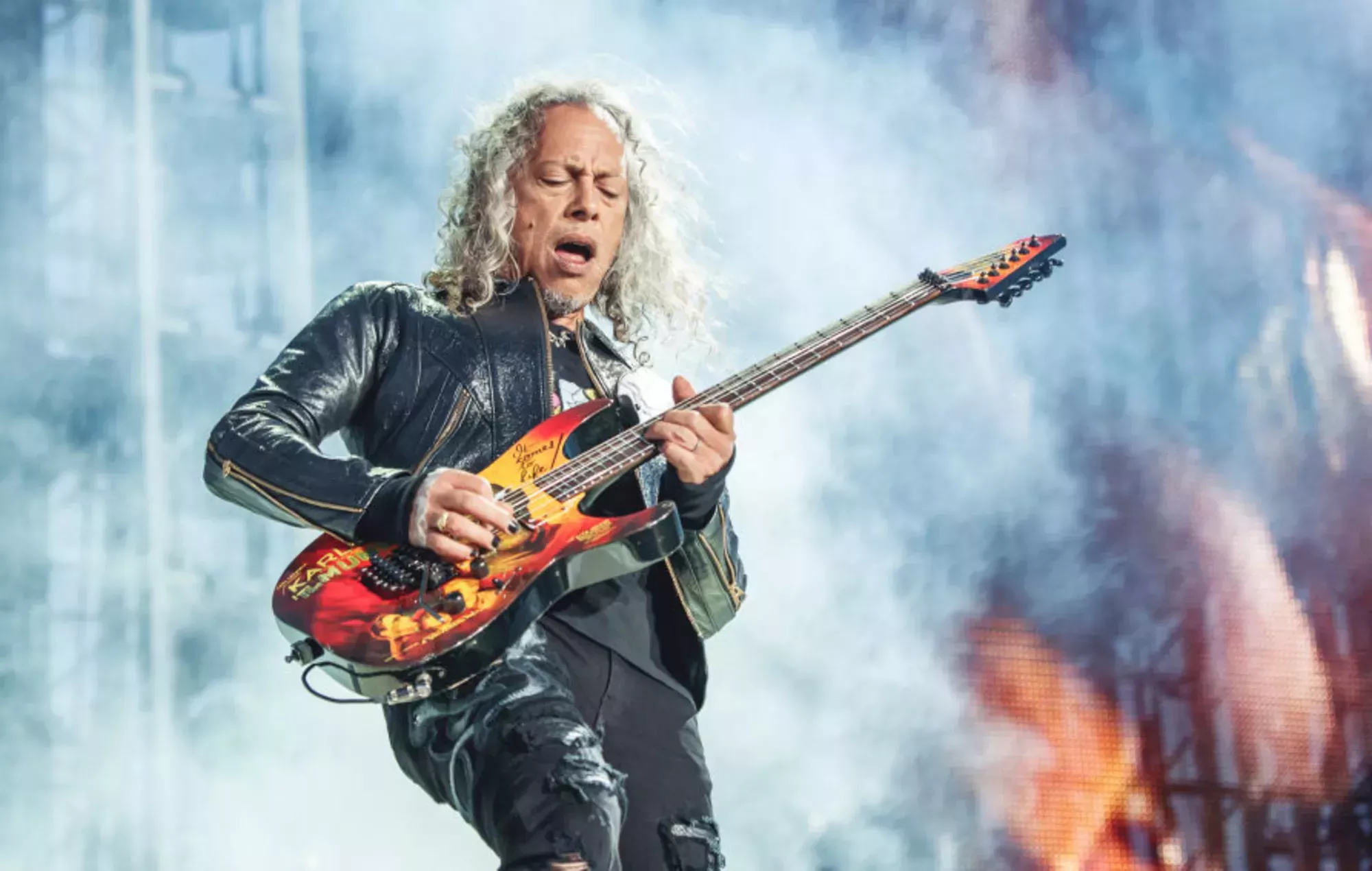 Kirk Hammett de Metallica dice que quería que 'Enter Sandman' fuera el próximo 'Smoke On The Water'