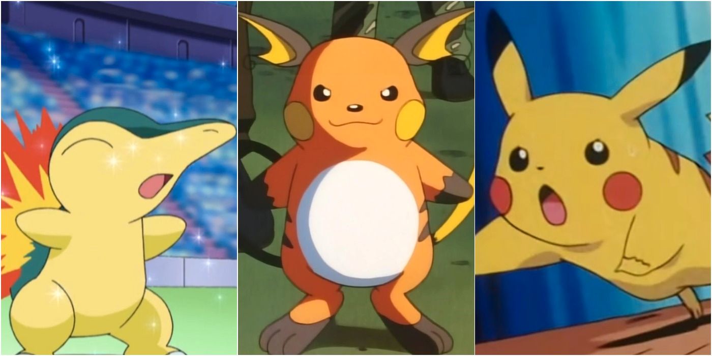 Los 10 mejores Pokémon parecidos a roedores en el anime, clasificados