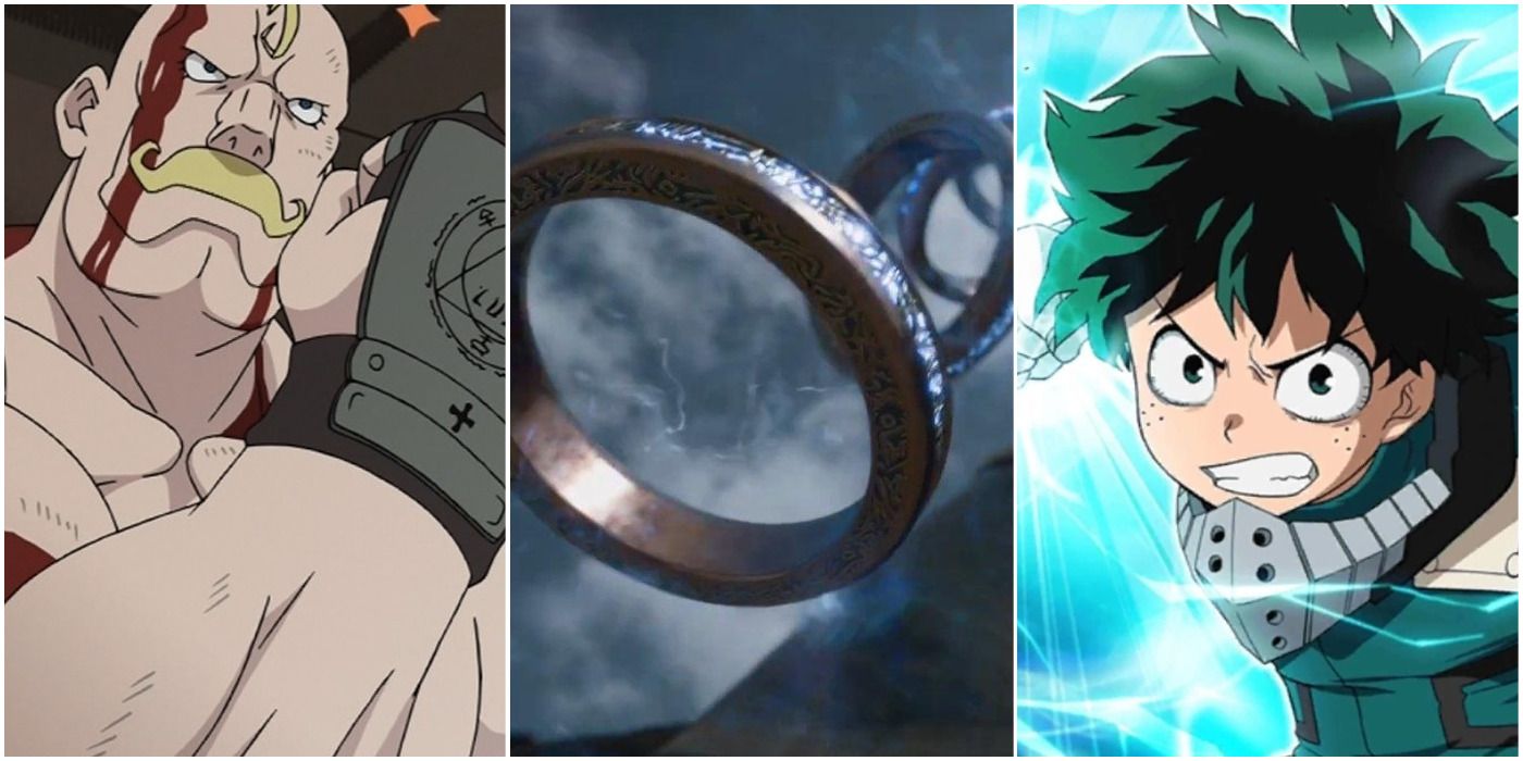 MCU: 10 personajes de anime dignos de empuñar los diez anillos