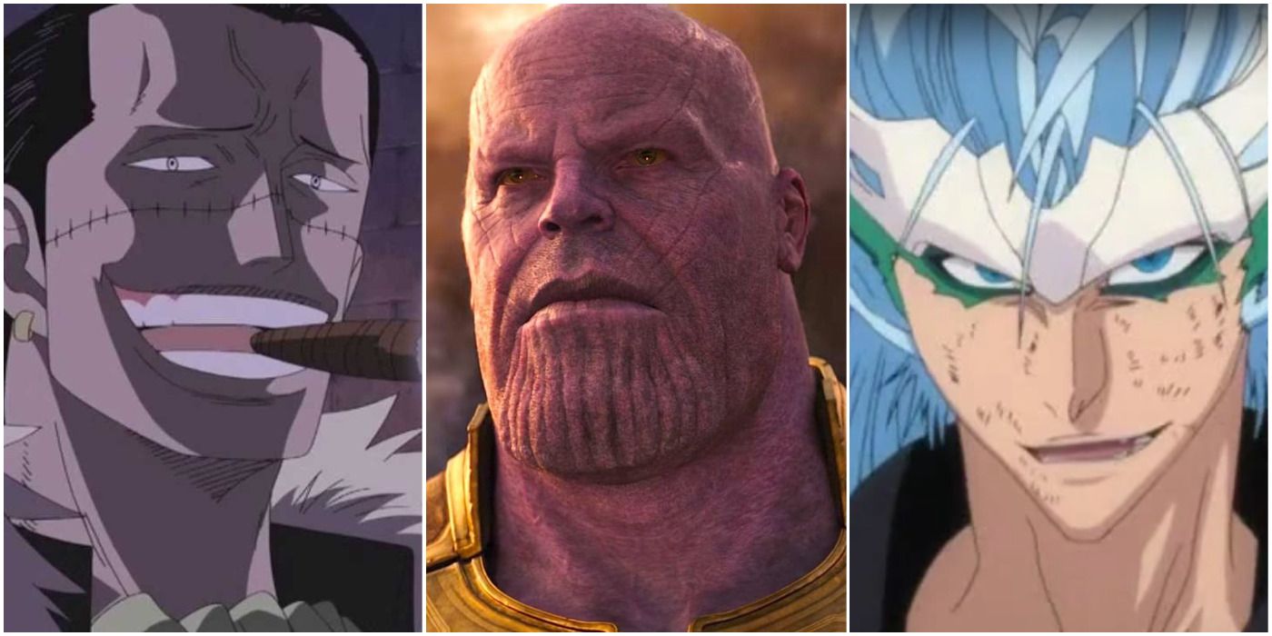 MCU: 10 villanos del anime que se unirían a Thanos