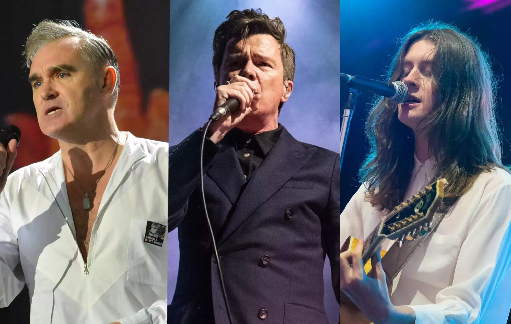Morrissey agradece a Blossoms y Rick Astley por sus shows de covers de The Smiths en vivo