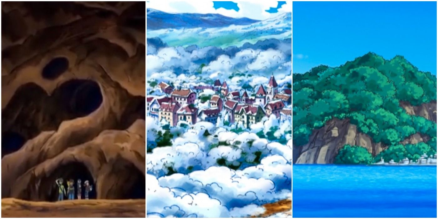Pokémon: 10 increíbles localizaciones de Sinnoh que existen en el anime de Diamante y Perla pero no en los juegos