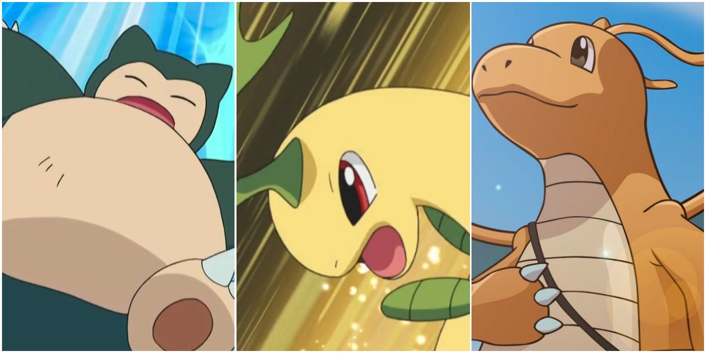 Pokémon: Los 10 mejores usuarios de Body Slam en el anime, clasificados