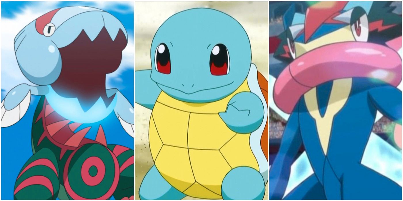 Pokémon: Todos los tipos de agua que ha tenido Ash en el anime, clasificados